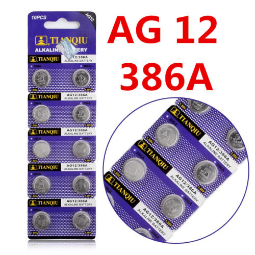 AG12 386A 1.55V Alkaline Battery 10pcs
