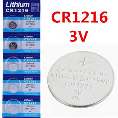 CR1216 3V Lithium Battery 5pcs
