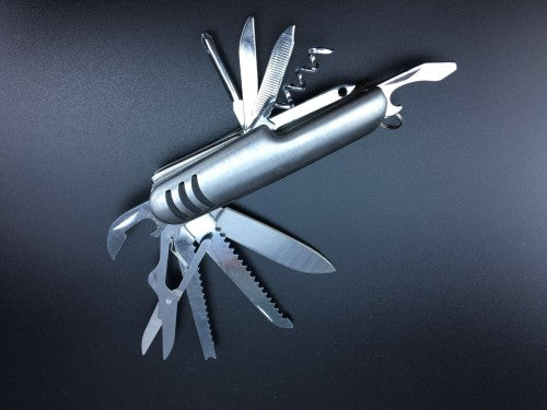 Outdoor Multi-function Folding Pliers Knife Saw Tooth