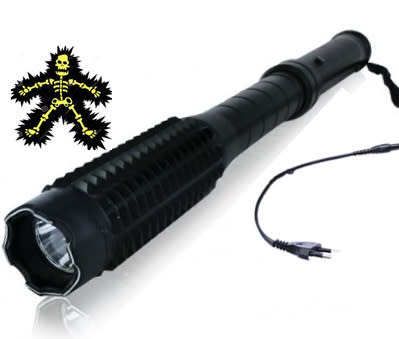 All metal Rechargeable Stun gun with LED light