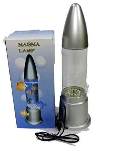 Magma Fish Rocket Lamp