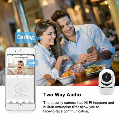 Wireless WIFI IR Cut Security IP Camera Night Vision Intelligent With Auto Tracking