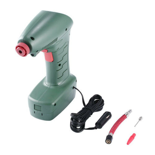 Handheld Portable Air Compressor Auto Tire Inflator Pump Car Tool for Outdoo