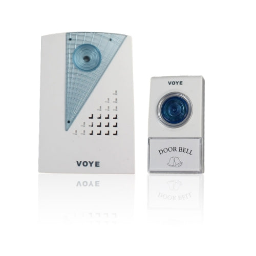 Wireless Home Music Doorbell Distance Dual Receiver LED Outdoor