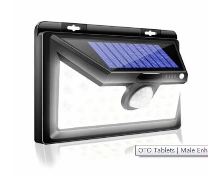 Solar Powered 32 LED PIR Motion Sensor Security Wall Garden Light Lamp Outdoor