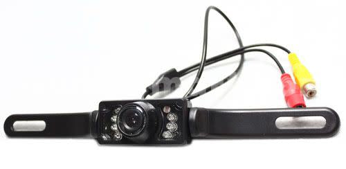 Universal Top of License Plate Frame Backup Camera