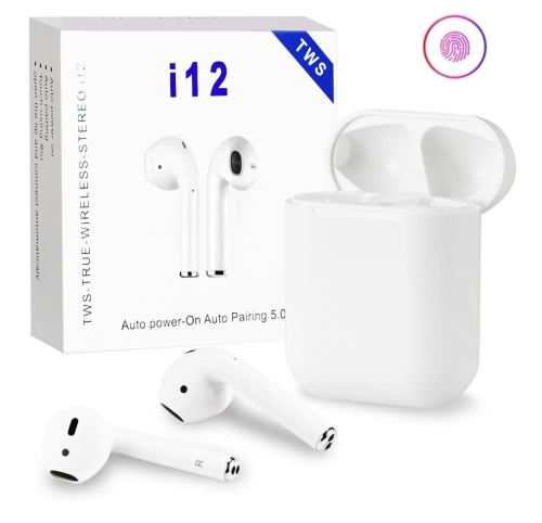i12 TWS Wireless Bluetooth Airpods Earphones For ALL PHONES Earbuds Earplugs
