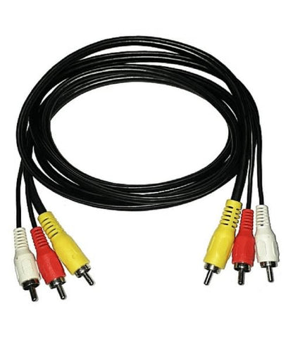 1.5M 3 RCA Male to Male Audio Video Cable