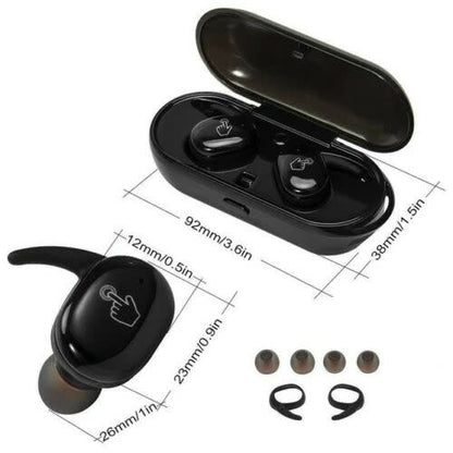 TWS4 Bluetooth 5.0 Wireless Touch Earbuds Earphones