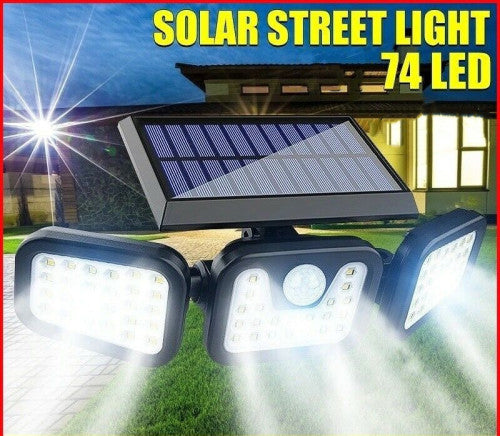 Solar Light Outdoor Solar Lamp PIR Motion Sensor Wall Light Waterproof for Garde