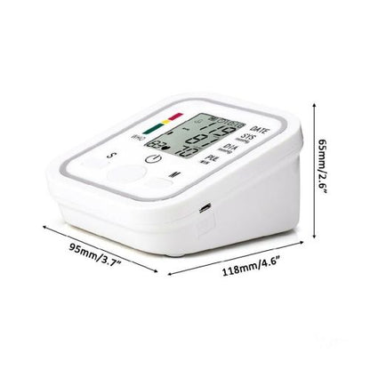 Digital Home Healthcare Upper Arm Electronic Blood Pressure Monitor