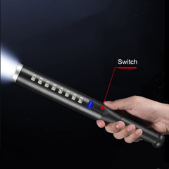 Rechargeable Torch Baseball Bat Flashlight